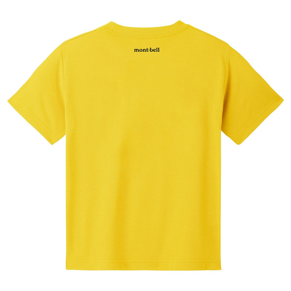 日本童裝 mont-bell  防UV/透氣/彈性 露營T恤 100-130cm 親子裝 夏季 TOPS