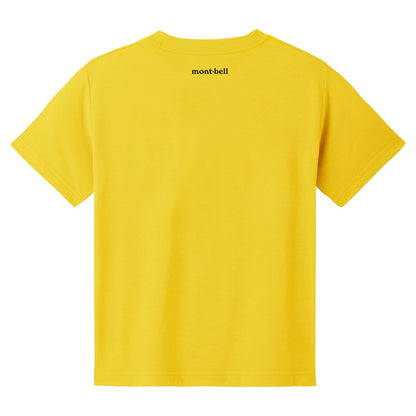 日本童裝 mont-bell  防UV/透氣/彈性 露營T恤 100-130cm 親子裝 夏季 TOPS