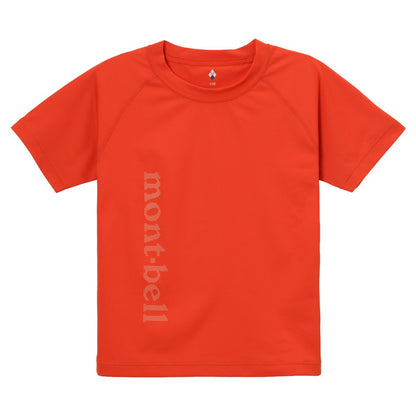 Japanese children's clothing mont-bell UV protection / quick-drying / durable / breathable / odor suppression route asking / forest show / Hokkaido killer whale pattern top XS-XL adult summer TOPS 