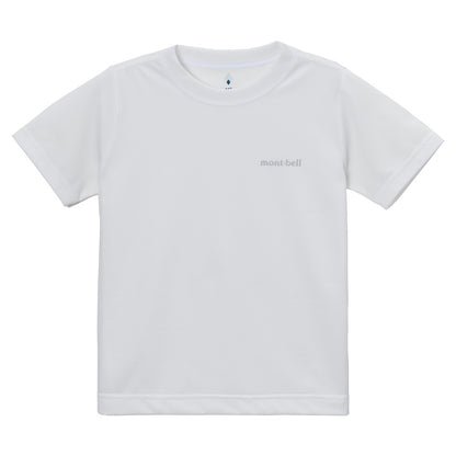 日本童裝 mont-bell 防UV/速乾系列/透氣/抗菌防臭 字母T恤 100-130cm 夏季 TOPS