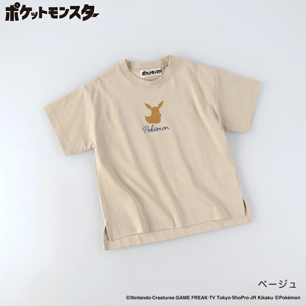 日本童裝 Branshes x Pokemon 印花上衣 100-150cm 女童款 夏季 TOPS