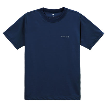 日本童裝 mont-bell 防UV/速乾系列/透氣/抗菌防臭 字母T恤 140-160cm 夏季 TOPS