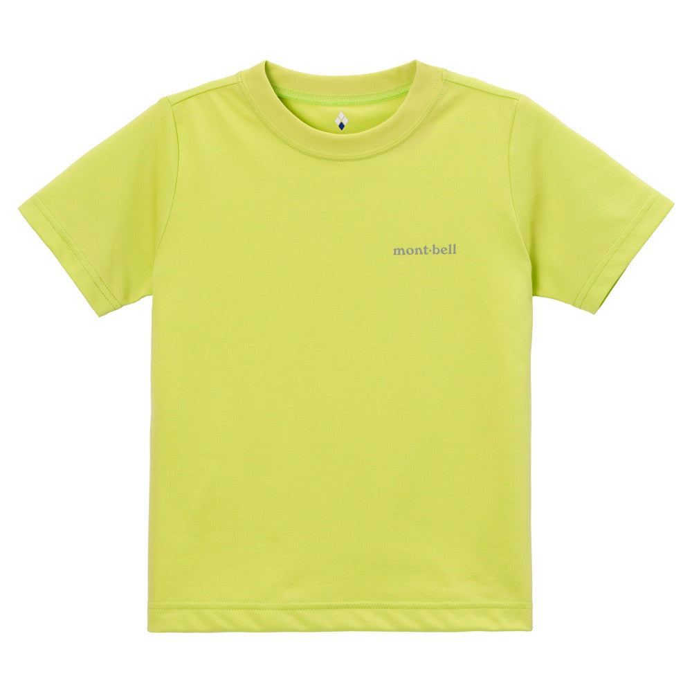日本童裝 mont-bell 防UV/速乾系列/透氣/抗菌防臭 字母T恤 100-130cm 夏季 TOPS