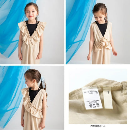 日本童裝 Branshes 4Way 多功能連體褲 90-150cm 女童款 夏季 Jumpsuit