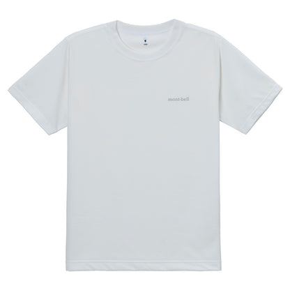 日本童裝 mont-bell 防UV/速乾系列/透氣/抗菌防臭 字母T恤 140-160cm 夏季 TOPS
