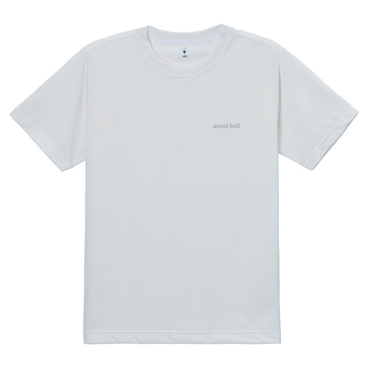 日本童裝 mont-bell 防UV/速乾系列/透氣/抗菌防臭 字母T恤 140-160cm 夏季 TOPS