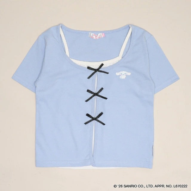 日本童裝 BDL x Sanrio 吊帶疊穿式上衣 120-160cm 女童款 夏季 TOPS