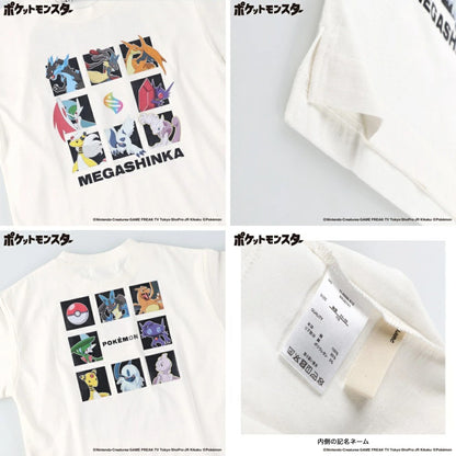 日本童裝 Branshes x Pokemon 印花上衣 100-150cm 女童款 夏季 TOPS