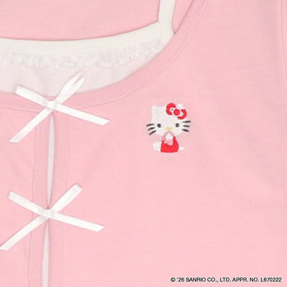 日本童裝 BDL x Sanrio 吊帶疊穿式上衣 120-160cm 女童款 夏季 TOPS