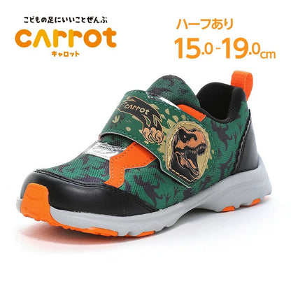 日本直送 moonstar carrot 抗菌防臭 健康機能兒童鞋 15-19cm 鞋系列