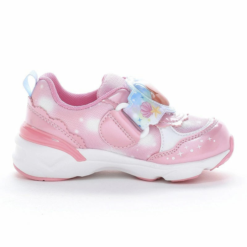 日本直送 moonstar x Disney LED閃燈 抗菌防臭 健康機能兒童鞋 14-19cm 鞋系列