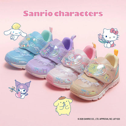 日本直送 moonstar x Sanrio 抗菌防臭 健康機能兒童鞋 14-19cm 鞋系列