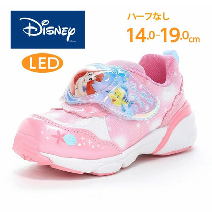 日本直送 moonstar x Disney LED閃燈 抗菌防臭 健康機能兒童鞋 14-19cm 鞋系列