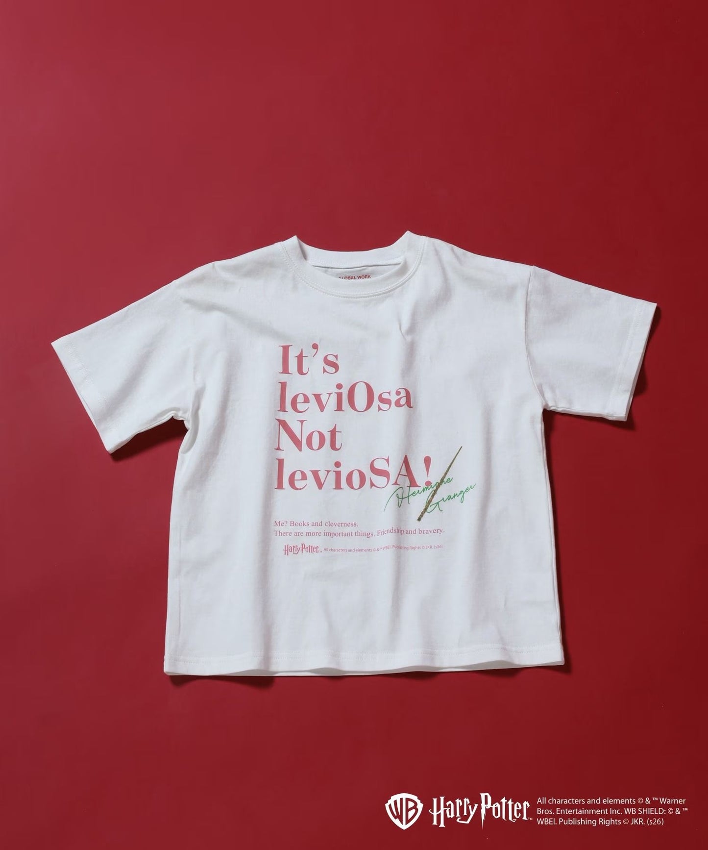 日本童裝 GlobalWork x Harry Potter 吸水速乾 印花上衣 100-120cm 男童款/女童款 夏季 其他品牌童裝