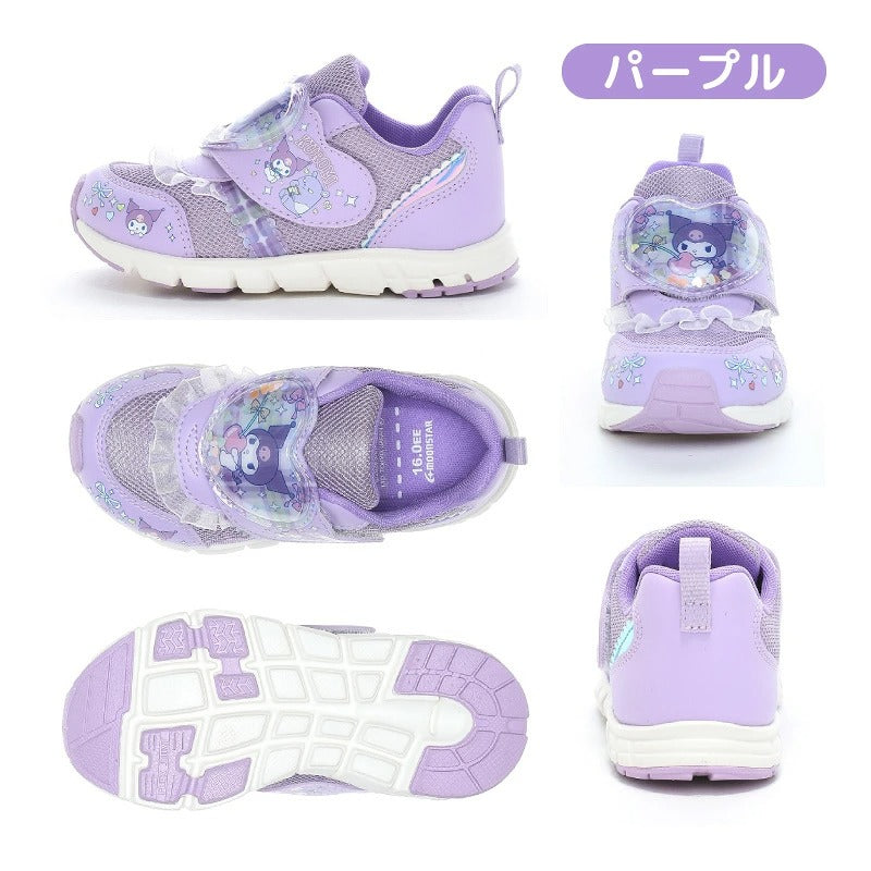 日本直送 moonstar x Sanrio 抗菌防臭 健康機能兒童鞋 14-19cm 鞋系列