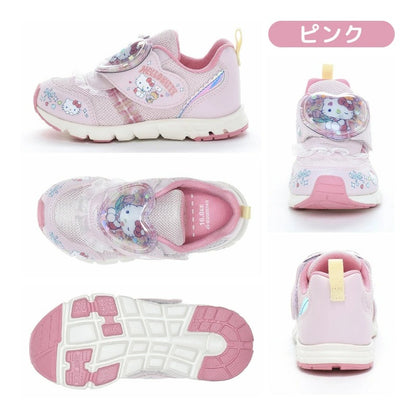 日本直送 moonstar x Sanrio 抗菌防臭 健康機能兒童鞋 14-19cm 鞋系列