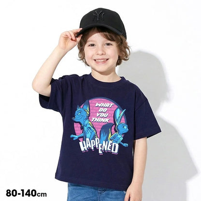 Japanese BDL x Disney parent-child print tops (80-150cm) for boys and girls (summer TOPS) 