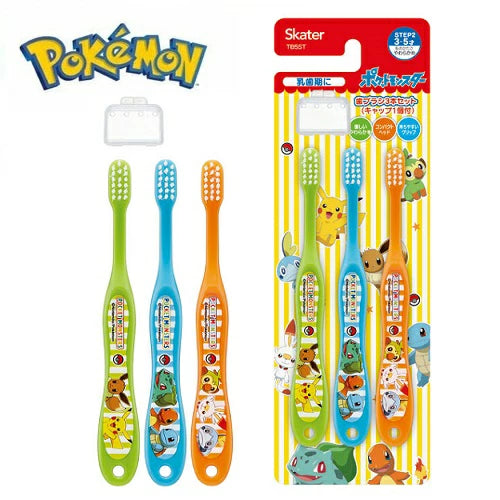 現貨-日本直送 Skater 日本製 Pokemon牙刷 3-5歲 牙刷系列/日常用品