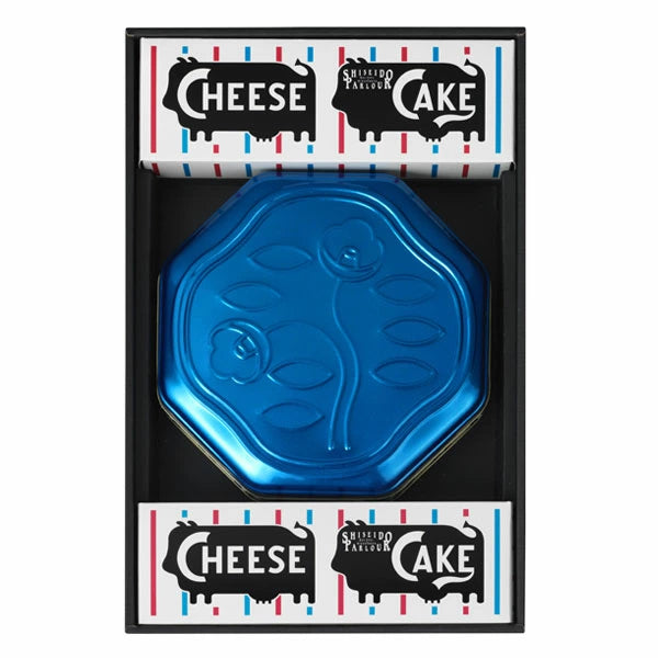 日本直送東京 銀座 資生堂 花椿藍罐裝曲奇蛋糕禮盒 2種30個 新年行運發財特輯 Christmas Happy New Year 馬年 限定手信