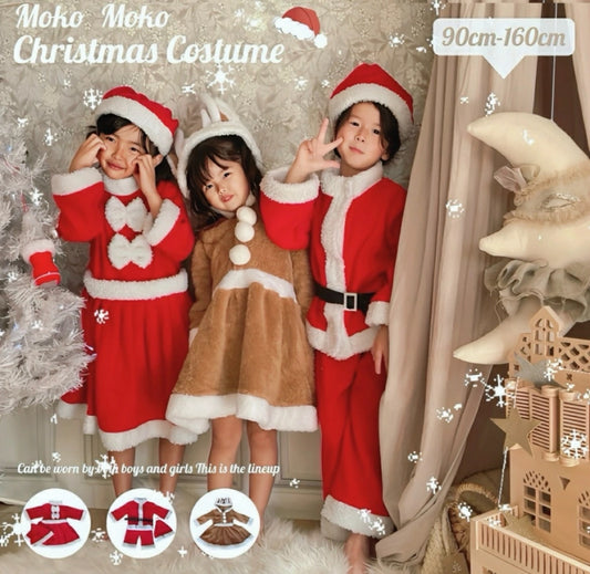 日本童裝 聖誕套裝 90-160cm 男童款/女童款 Christmas 聖誕快樂特輯 聖誕服裝/飾物配件