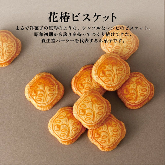 日本直送 資生堂PARLOUR 花椿紅罐曲奇 48枚入 中秋節/萬聖節 限定手信