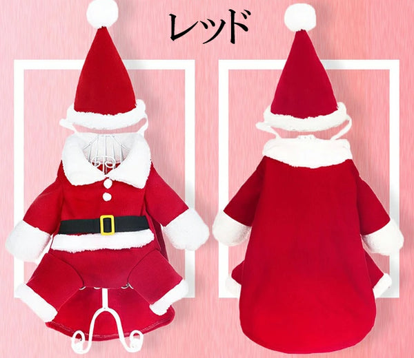 日本直送 聖誕老人 XS-XL 寵物款 Christmas 聖誕服裝/飾物配件 聖誕快樂特輯