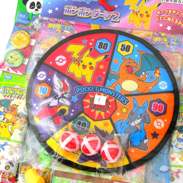 日本直送 Pokemon抽獎板 80人分 Party 抽獎箱/抽獎板 中秋節/萬聖節