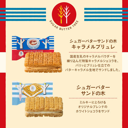日本直送 SUGAR BUTTER TREE 秋冬限定 法式焦糖布丁口味禮盒 7/10/12/16/21個入 聖誕快樂特輯 新年行運發財特輯 Christmas Happy New Year 馬年 限定手信