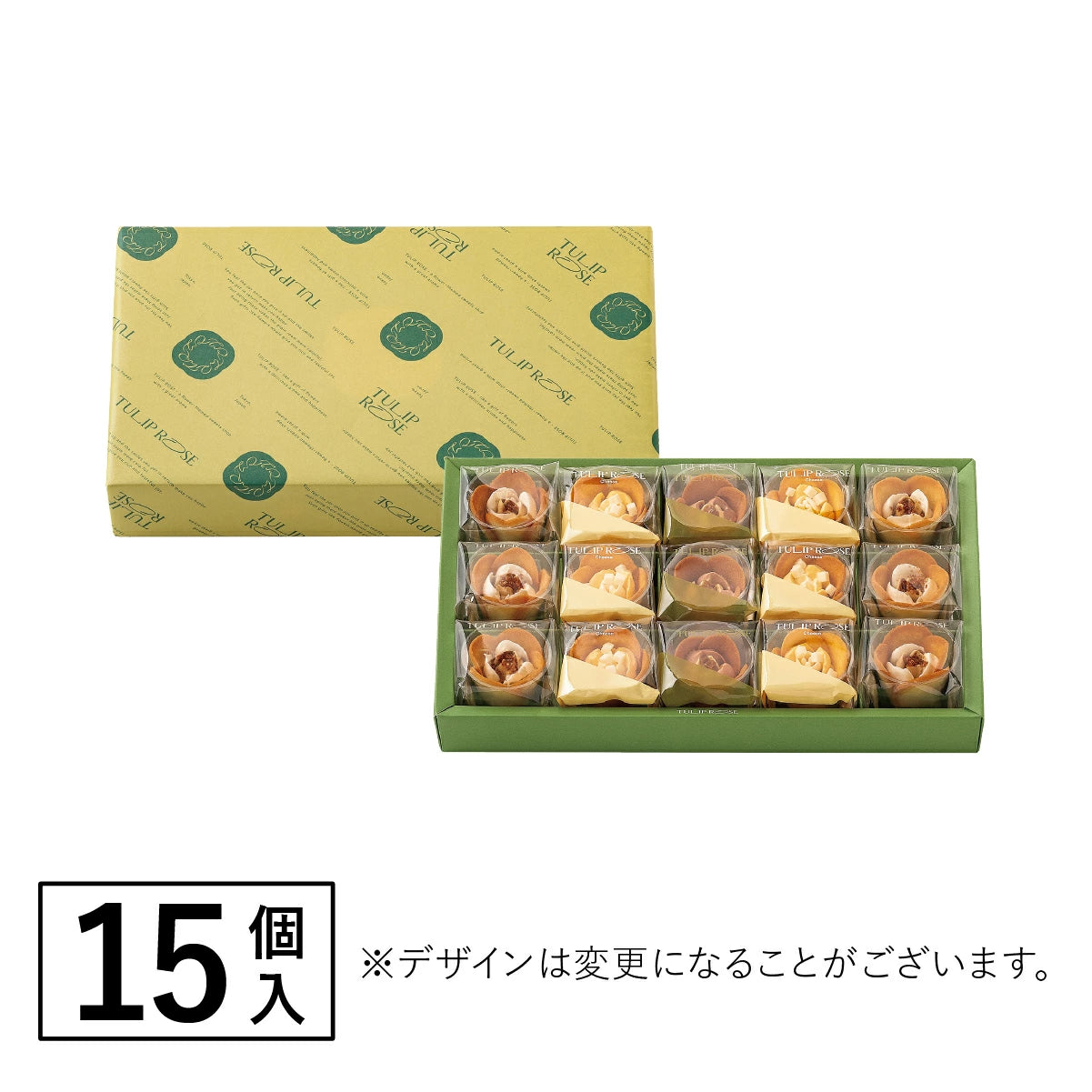 日本直送 TOKYO TULIP ROSE 鬱金香玫瑰曲奇 黃油&芝士&蘋果味 4/6/9/15個入 聖誕快樂特輯 Christmas 限定手信