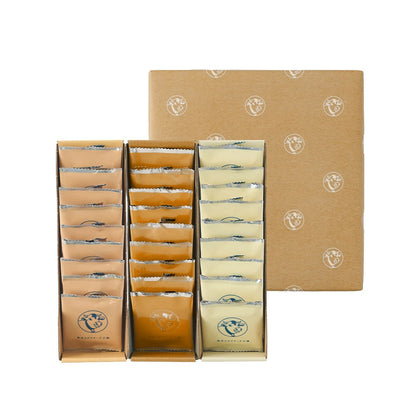 日本直送 Tokyo Milk Cheese  蜂蜜古岡左拉＋海鹽金文拔＋朱古力馬斯卡彭芝士夾心餅 27枚入 新年行運發財特輯 Happy New Year 馬年 限定手信