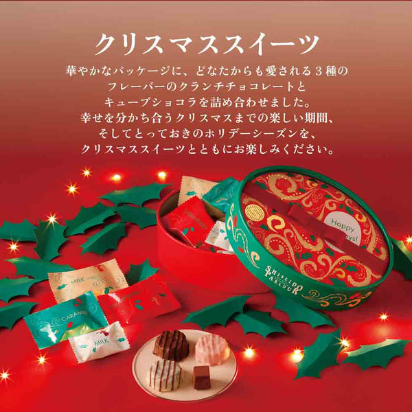 日本直送 資生堂 朱古力禮盒 4種 20個入 Christmas聖誕季節限定禮盒 聖誕快樂特輯