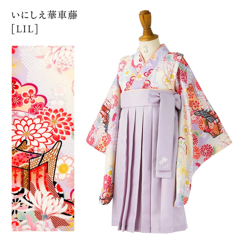 日本童裝 新年袴 日本和服 80-100cm 女童款 新年行運發財特輯 Happy New Year 馬年