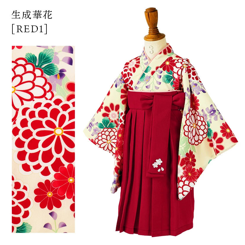 日本童裝 新年袴 日本和服 80-100cm 女童款 新年行運發財特輯 Happy New Year 馬年