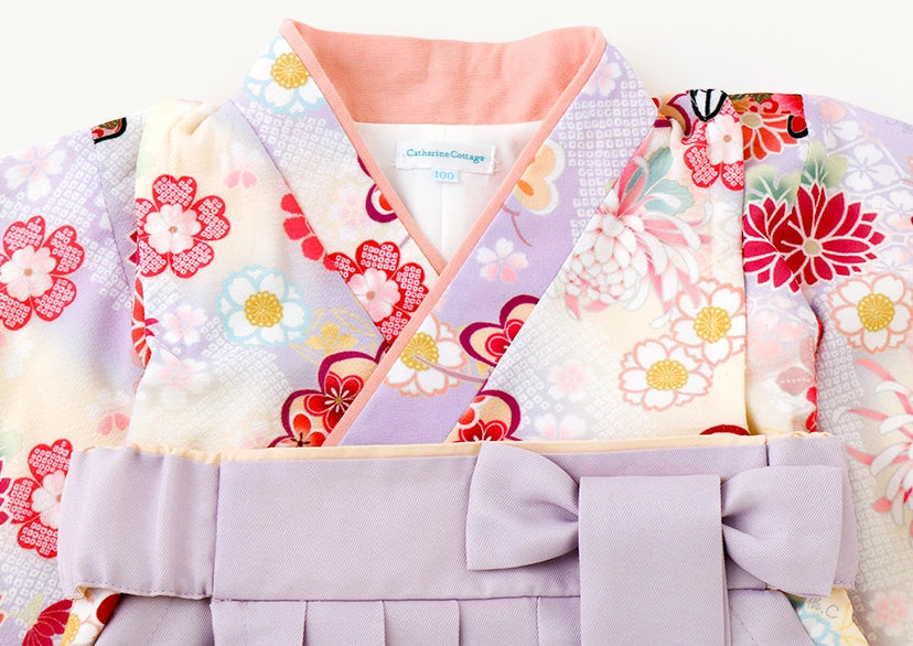 日本童裝 新年袴 日本和服 80-100cm 女童款 新年行運發財特輯 Happy New Year 馬年