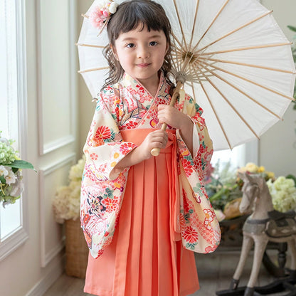 日本童裝 新年袴 日本和服 80-100cm 女童款 新年行運發財特輯 Happy New Year 馬年