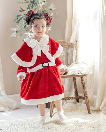 日本童裝 聖誕套裝 80-130cm 女童款 Christmas 聖誕快樂特輯 聖誕服裝/飾物配件