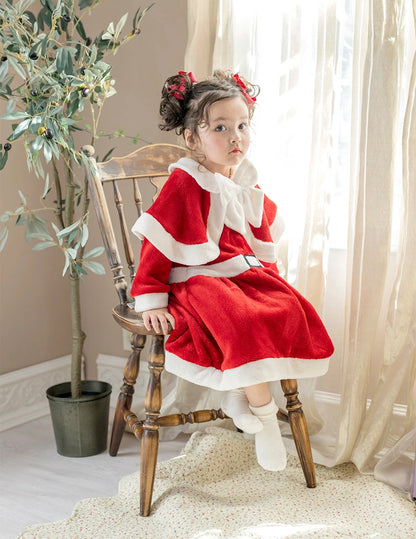 日本童裝 聖誕套裝 80-130cm 女童款 Christmas 聖誕快樂特輯 聖誕服裝/飾物配件