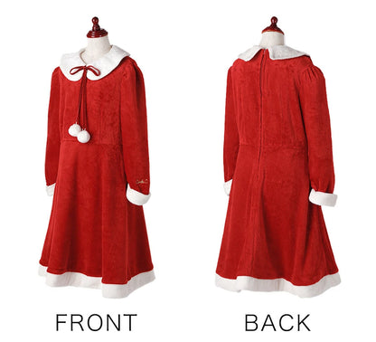 日本童裝 聖誕連身裙 140-160cm 女童款 Christmas 聖誕快樂特輯 聖誕服裝/飾物配件