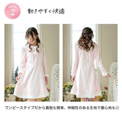 日本童裝 聖誕連身裙 140-160cm 女童款 Christmas 聖誕快樂特輯 聖誕服裝/飾物配件