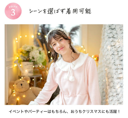 日本童裝 聖誕連身裙 140-160cm 女童款 Christmas 聖誕快樂特輯 聖誕服裝/飾物配件
