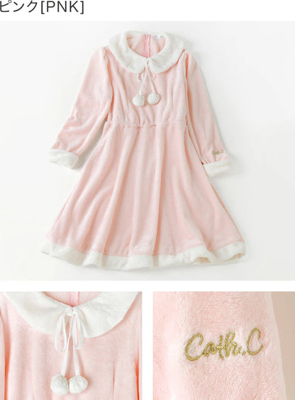 日本童裝 聖誕連身裙 140-160cm 女童款 Christmas 聖誕快樂特輯 聖誕服裝/飾物配件