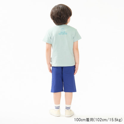 Moujonjon Hungry Heart JR Shinkansen Top (90-130cm) for Boys (Summer TOPS) (Railway Series) 