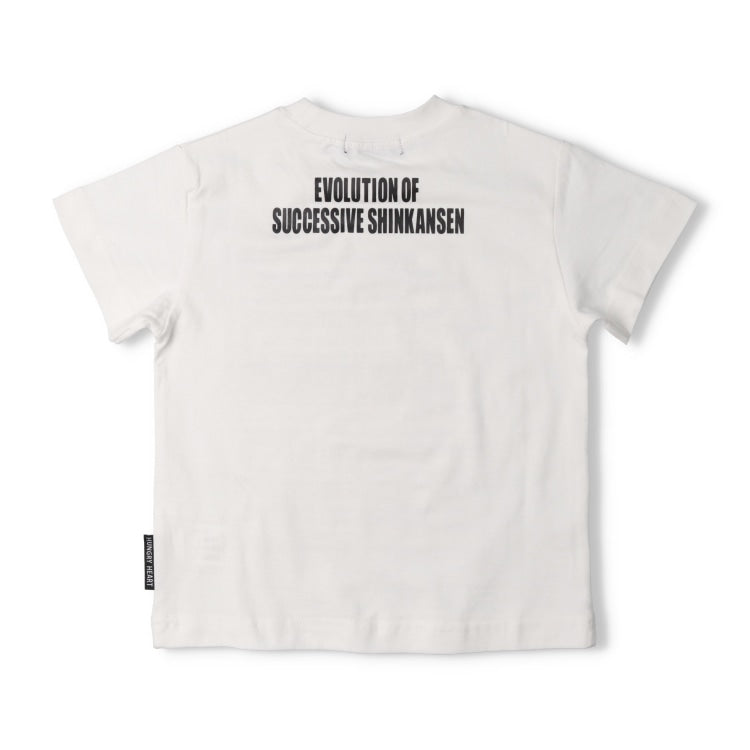 Moujonjon Hungry Heart JR Shinkansen Tops (90-130cm/ML) for Boys and Adults (Summer TOPS) 