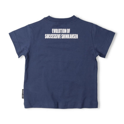 Moujonjon Hungry Heart JR Shinkansen Tops (90-130cm/ML) for Boys and Adults (Summer TOPS) 