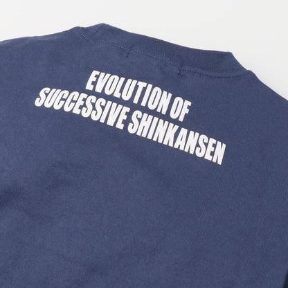 Moujonjon Hungry Heart JR Shinkansen Tops (90-130cm/ML) for Boys and Adults (Summer TOPS) 