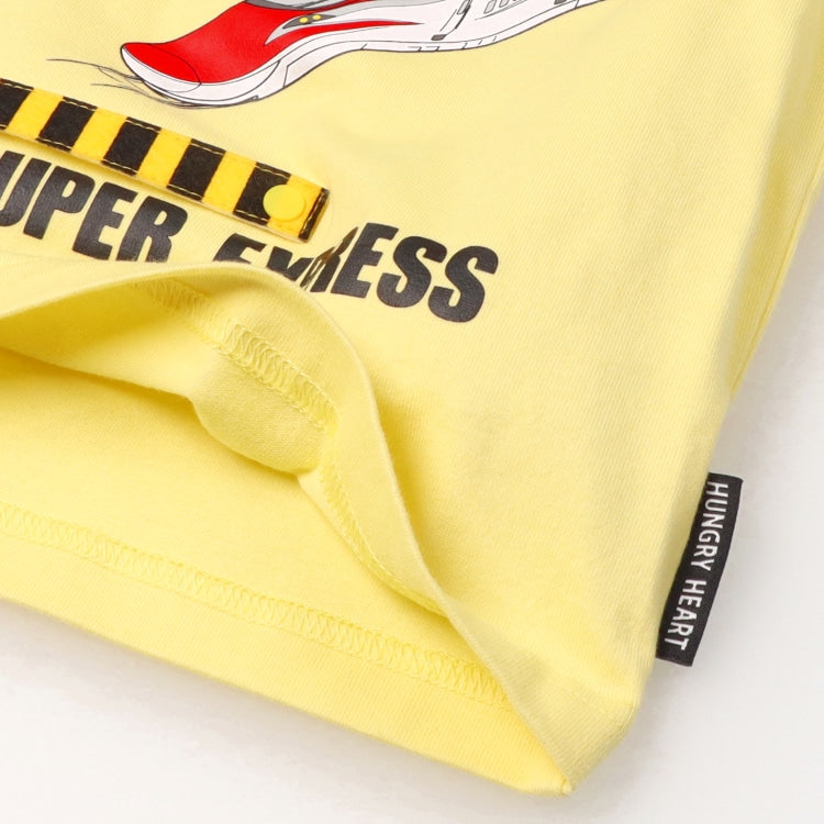 Moujonjon Hungry Heart JR Shinkansen Tops (90-130cm/ML) for Boys and Adults (Summer TOPS) 
