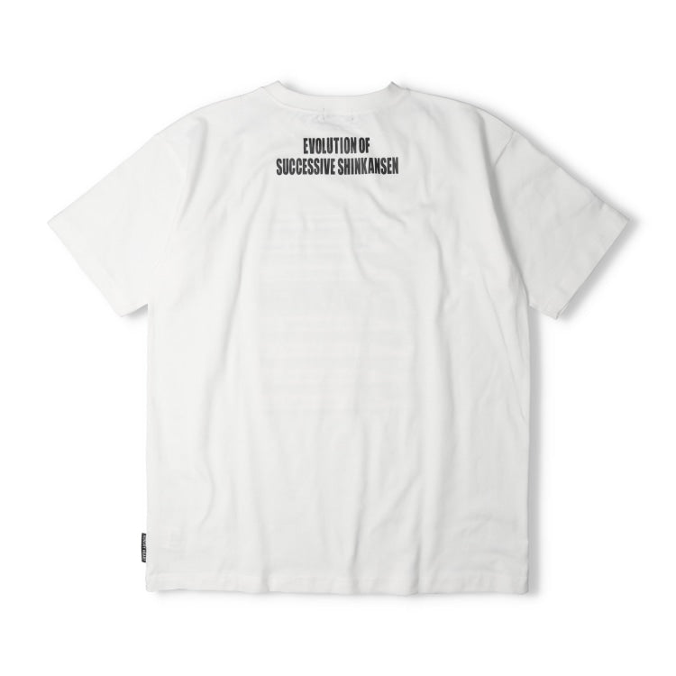 Moujonjon Hungry Heart JR Shinkansen Tops (90-130cm/ML) for Boys and Adults (Summer TOPS) 