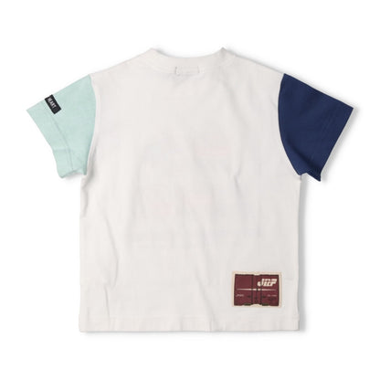 Moujonjon Hungry Heart JR Freight Train Top (90-130cm) for Boys (Summer TOPS) (Railway Series) 