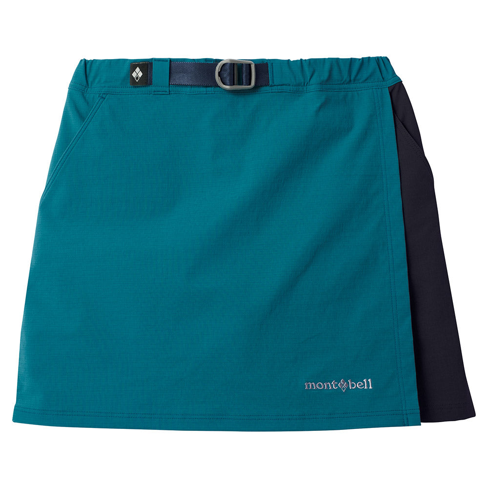 Japanese children's clothing mont-bell waterproof / elastic / lightweight mountain sports skirt pants 130-160cm girls' four seasons SKIRTS PANTS 