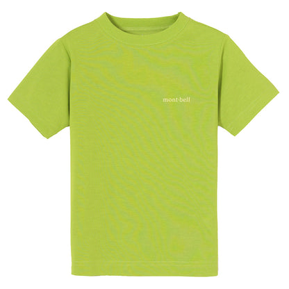 Mont-Bell (Japan) UV-Proof/Quick-Dry/Odor-Suppressing Tops (100-120cm) for Boys and Girls Summer
